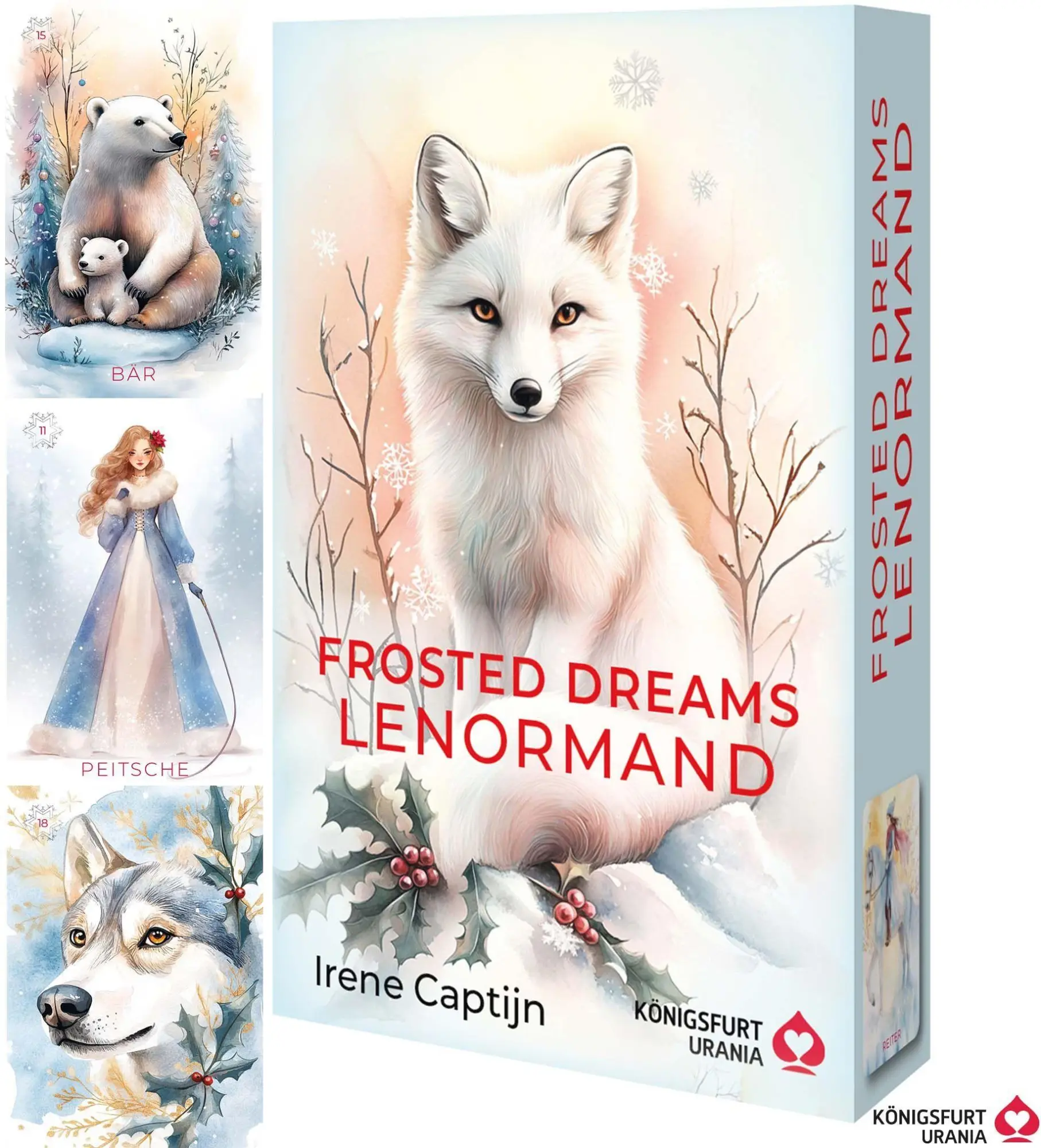 Cover: 4250375102601 | Frosted Dreams Lenormand - 38 farbige Lenormand-Karten und ein...
