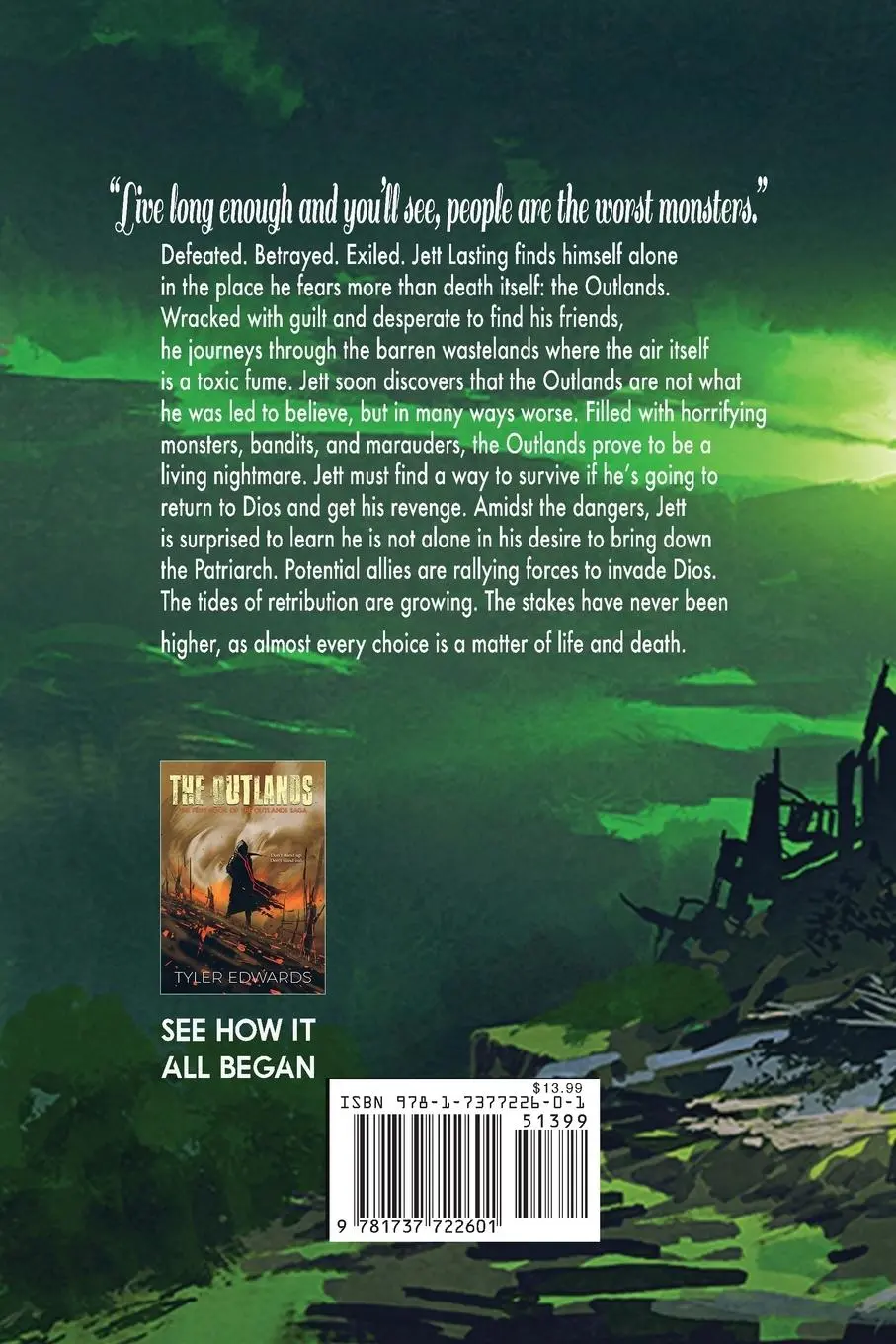 Rückseite: 9781737722601 | The Tides of Reckoning | Tyler Edwards | Taschenbuch | Englisch | 2021