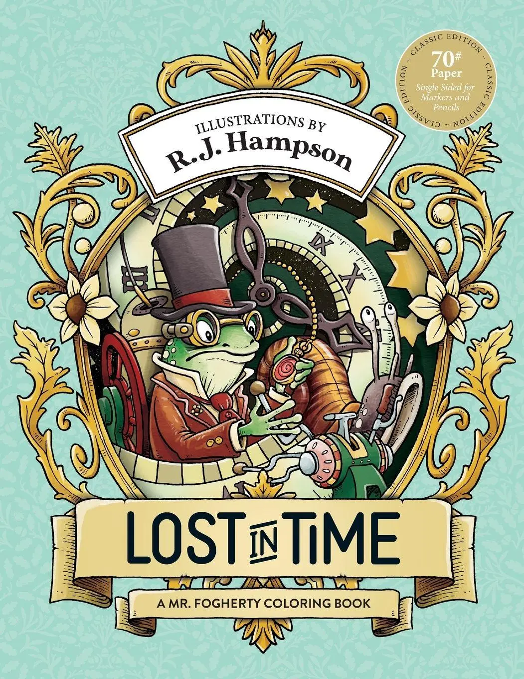 Cover: 9781922472601 | Lost in Time | A Mr. Fogherty Coloring Book | R. J. Hampson | Buch