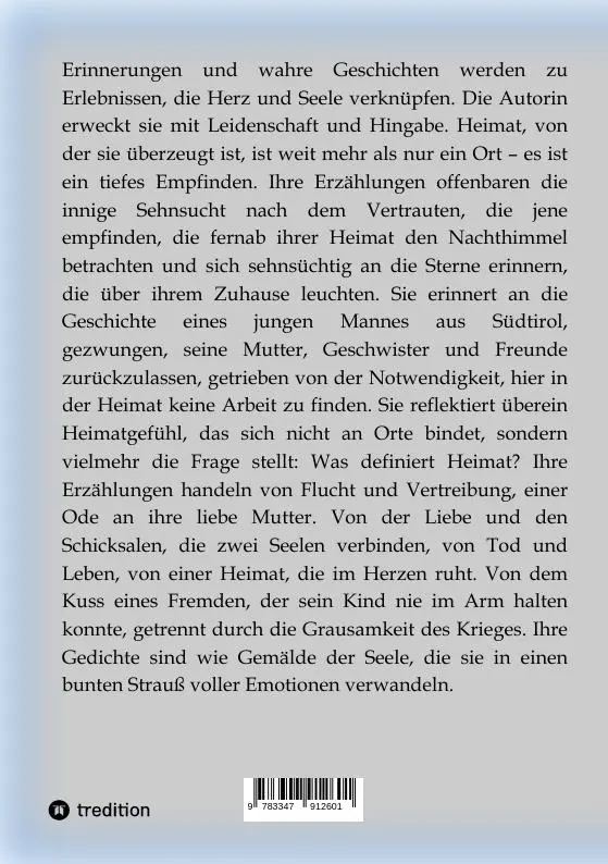 Rückseite: 9783347912601 | Verwurzelt, Zuflucht, Heimaterde, Zuhause, Heimatlos, Heimat ist...