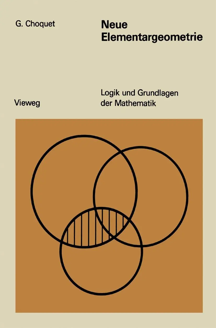 Cover: 9783528182601 | Neue Elementargeometrie | Gustave Choquet | Taschenbuch | 144 S.