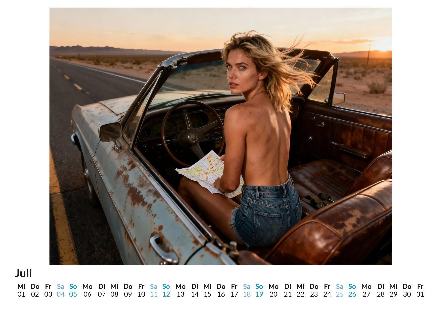 Bild: 9783695332601 | Blonde | Emma Schwarz | Kalender | Deutsch | 2026 | FlipFlop
