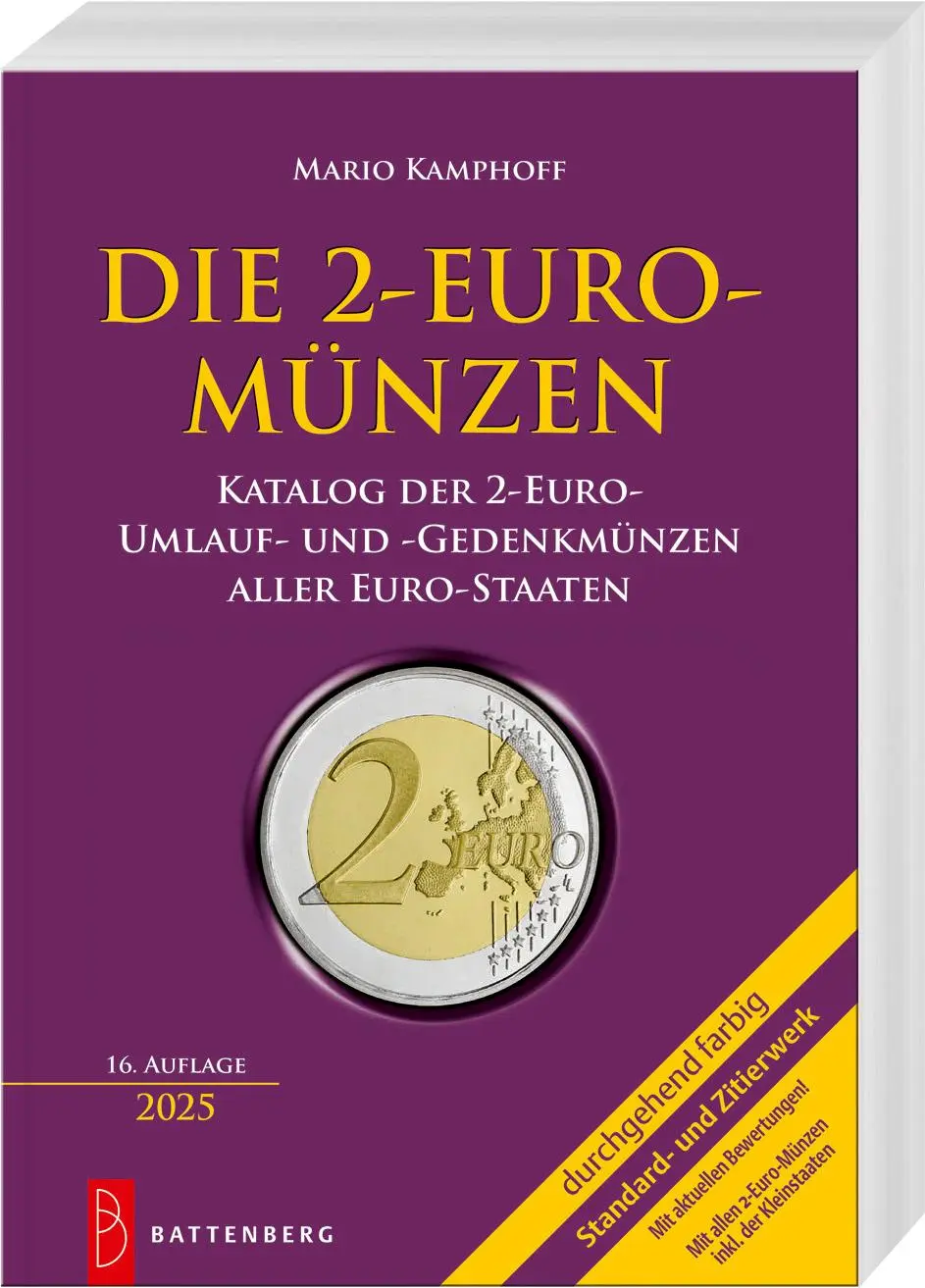 Cover: 9783866462601 | Die 2-Euro-Münzen | Mario Kamphoff | Taschenbuch | 376 S. | Deutsch
