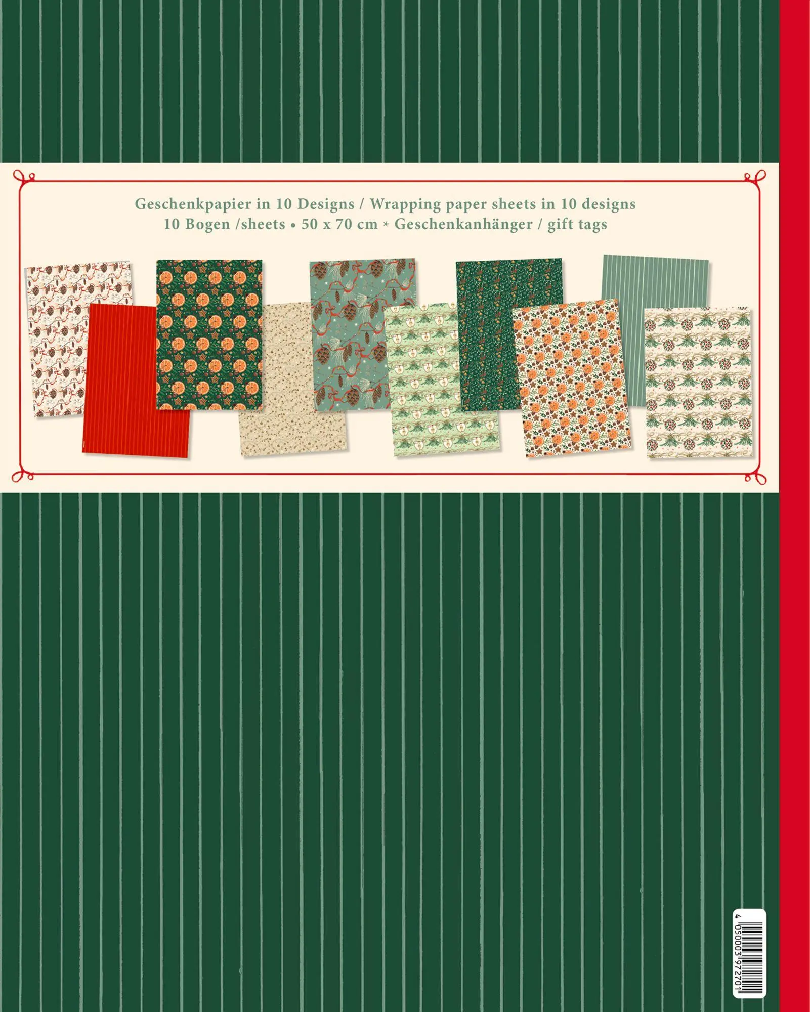 Bild: 4050003972701 | Geschenkpapier-Buch - Schöner Schenken | Taschenbuch | 10 S. | Deutsch