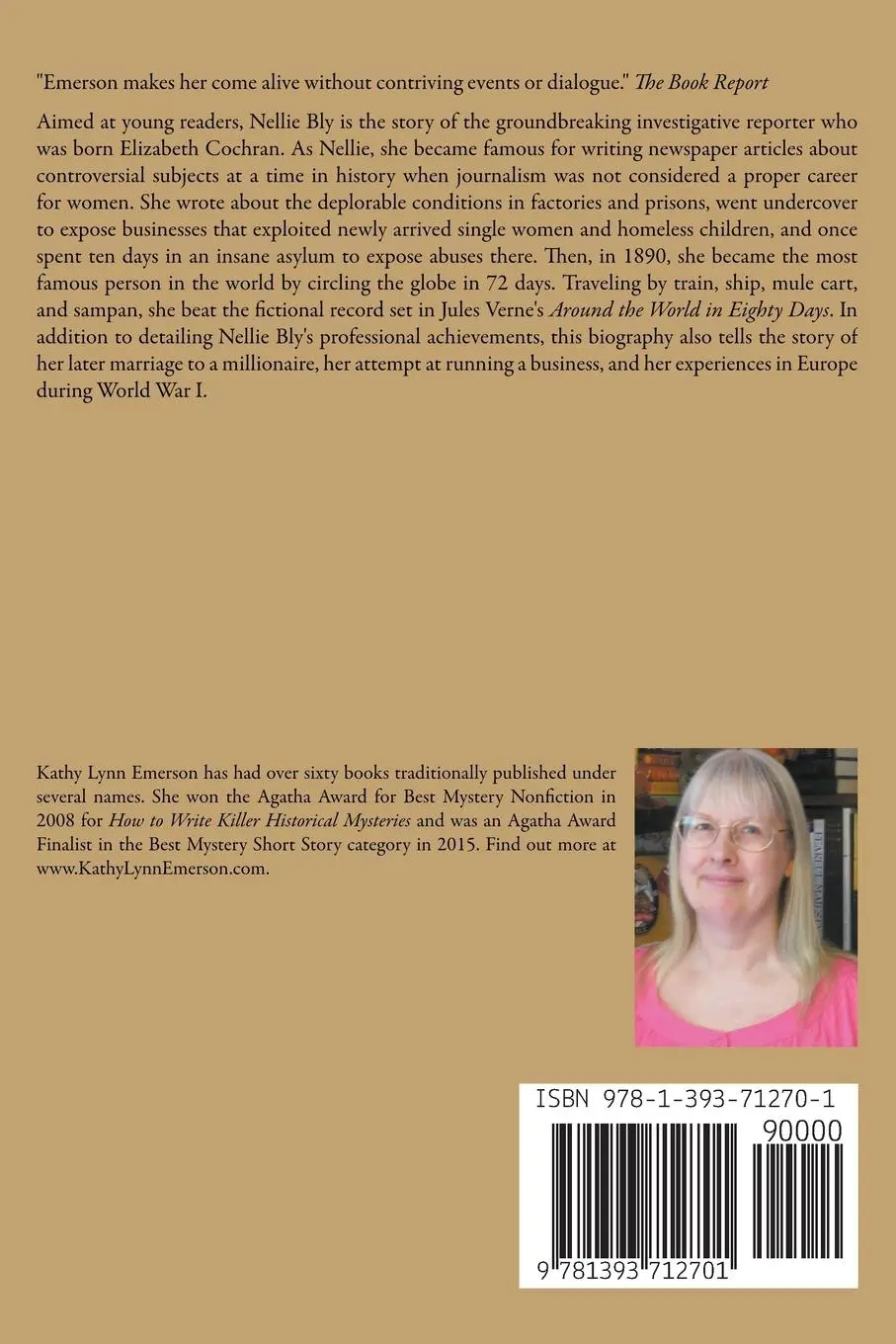 Rückseite: 9781393712701 | Nellie Bly | Kathy Lynn Emerson | Taschenbuch | Englisch | 2020