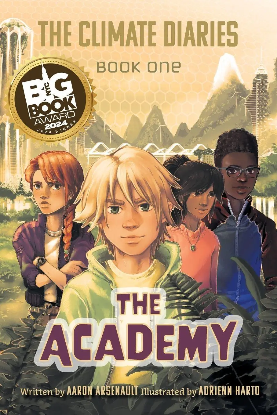 Cover: 9781738322701 | The Climate Diaries | Book One- The Academy | Aaron J Arsenault | Buch