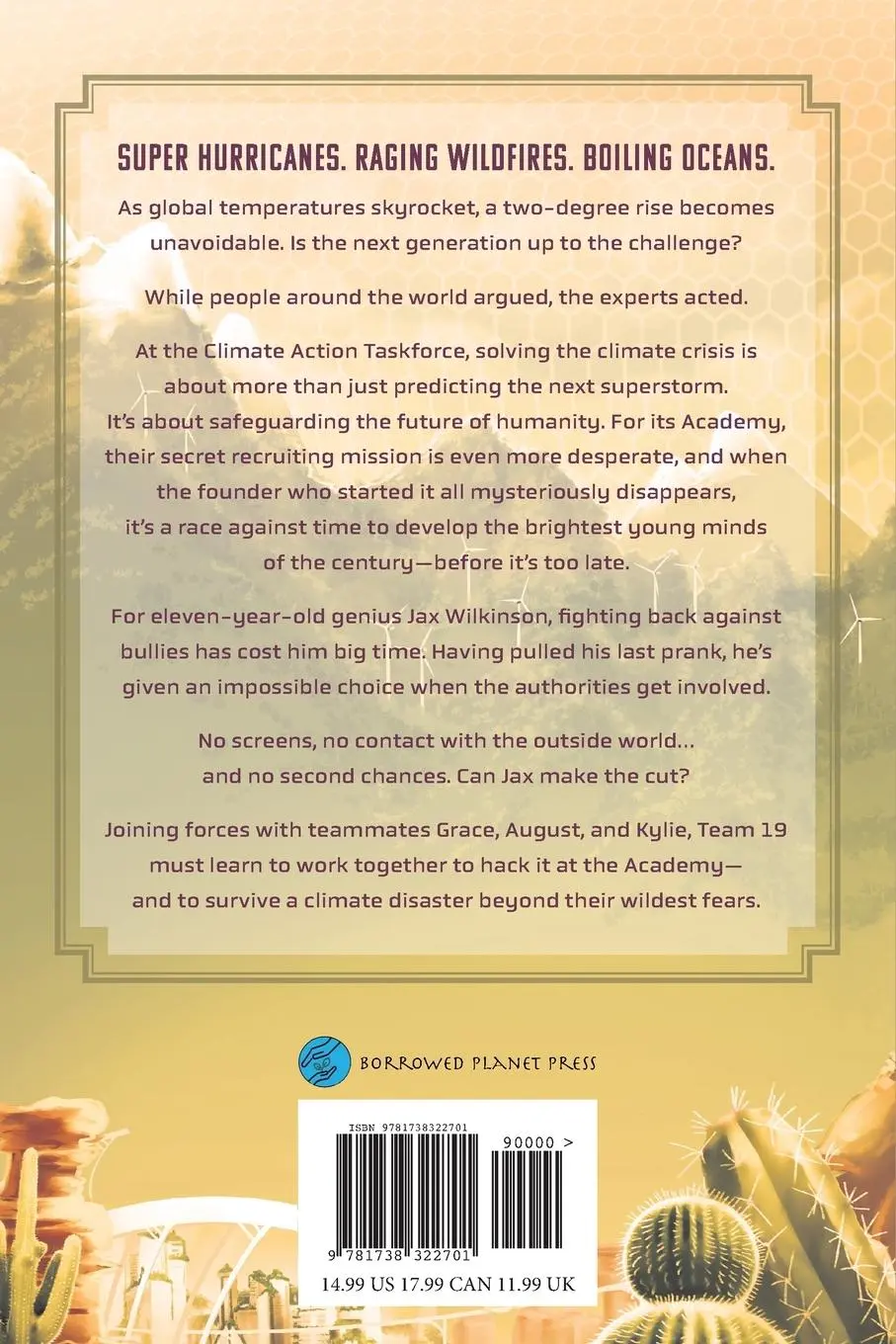Rückseite: 9781738322701 | The Climate Diaries | Book One- The Academy | Aaron J Arsenault | Buch