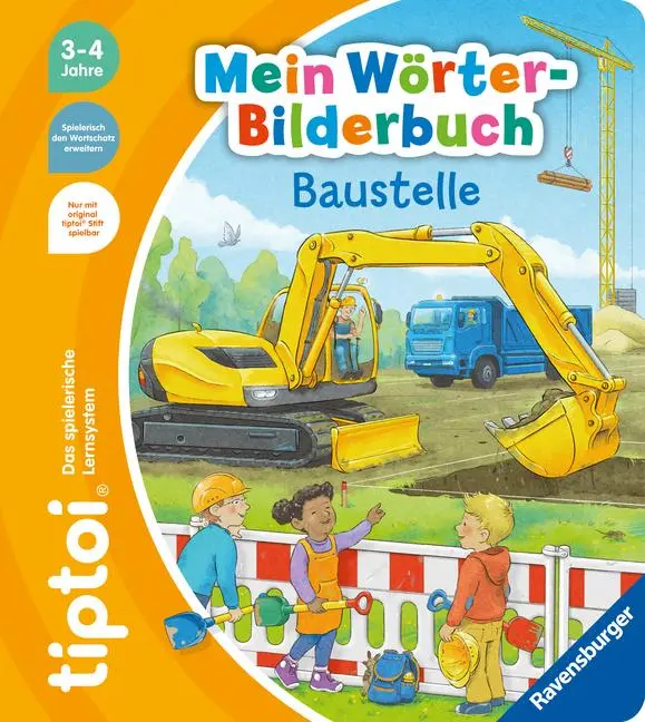 Cover: 9783473492701 | tiptoi® Mein Wörter-Bilderbuch - Baustelle | Sandra Grimm | Buch