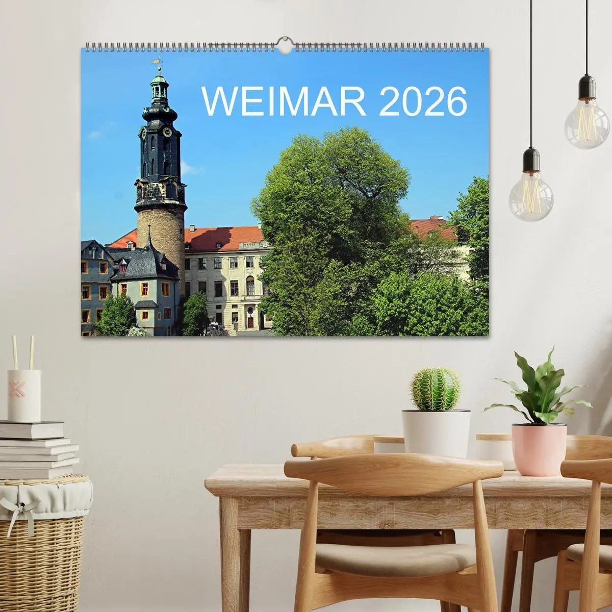 Bild: 9783516122701 | Weimar 2026 (Wandkalender 2026 DIN A2 quer), CALVENDO Monatskalender