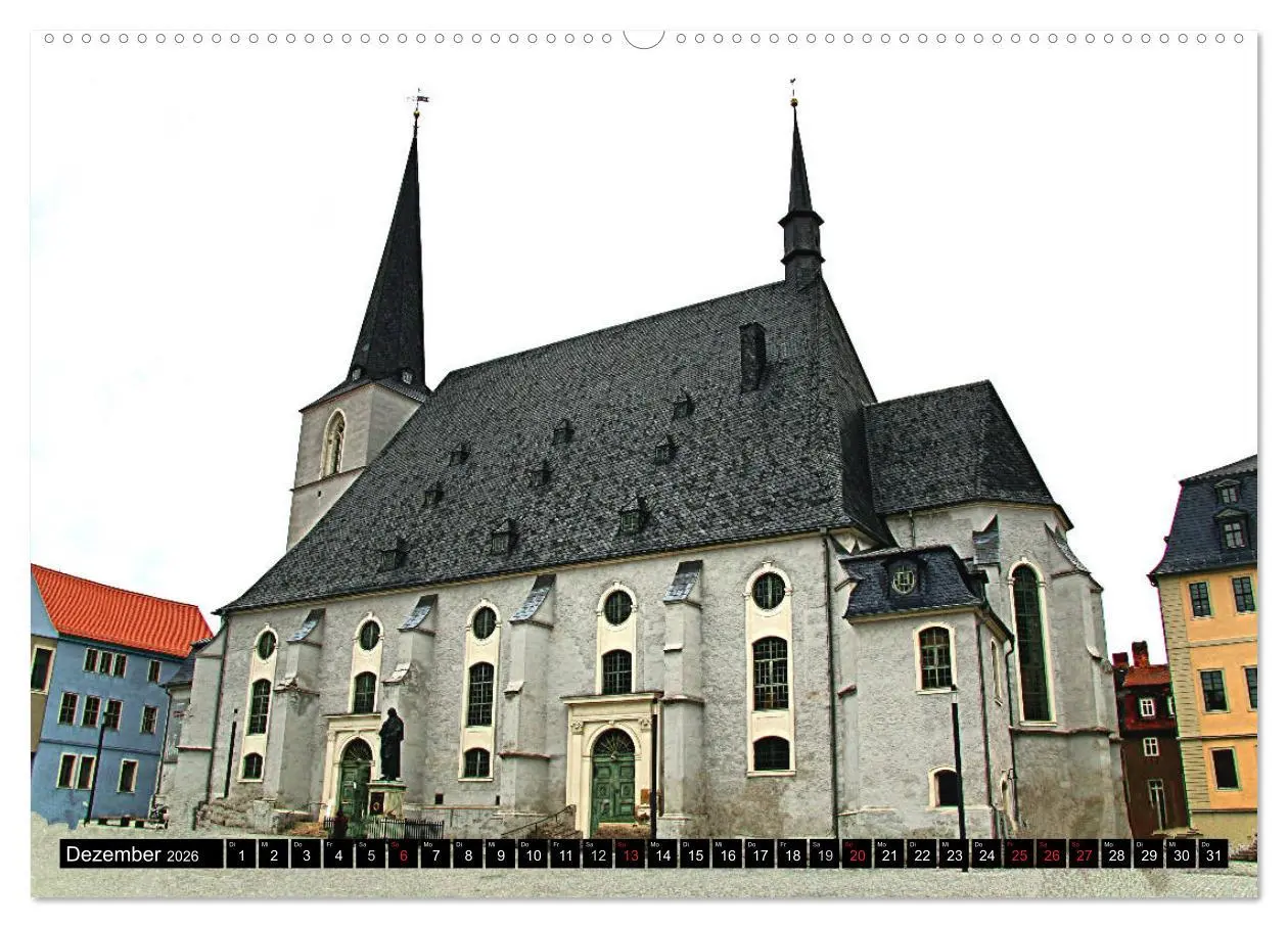 Bild: 9783516122701 | Weimar 2026 (Wandkalender 2026 DIN A2 quer), CALVENDO Monatskalender