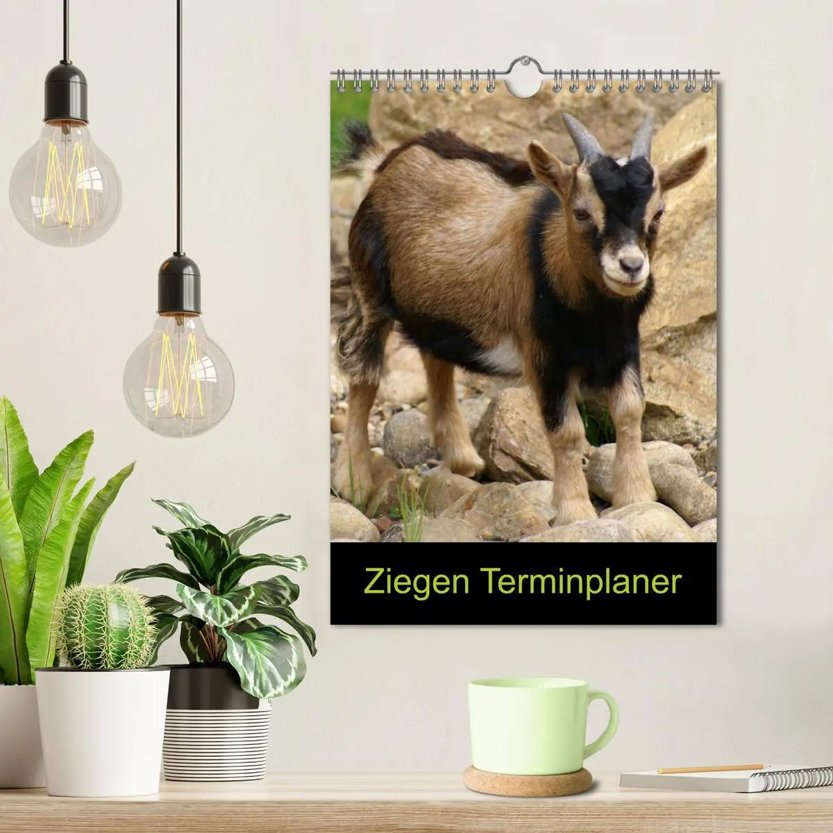 Bild: 9783516432701 | Ziegen Terminplaner (Wandkalender 2026 DIN A4 hoch), CALVENDO...