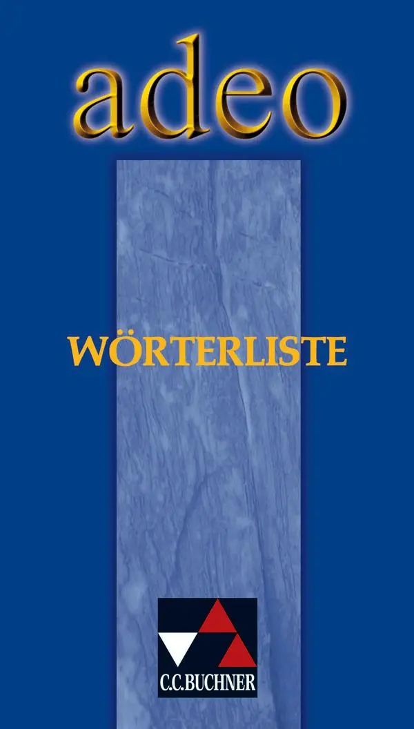 Cover: 9783766152701 | adeo Wörterliste | Katharina/Freytag, Wolfgang u Börner | Taschenbuch