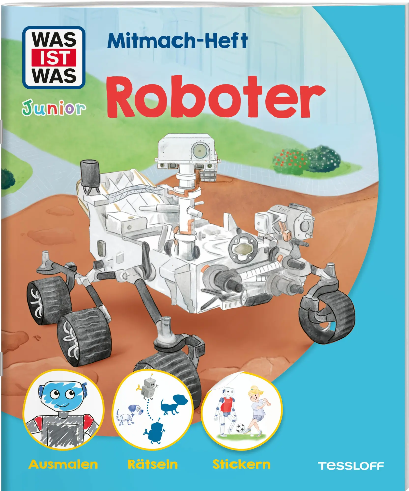 Cover: 9783788622701 | WAS IST WAS Junior Mitmach-Heft Roboter | Christina Braun | Broschüre