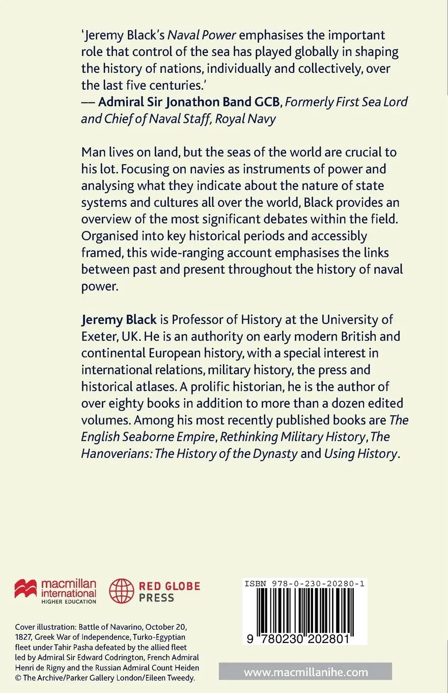 Rückseite: 9780230202801 | Naval Power | A History of Warfare and the Sea from 1500 onwards