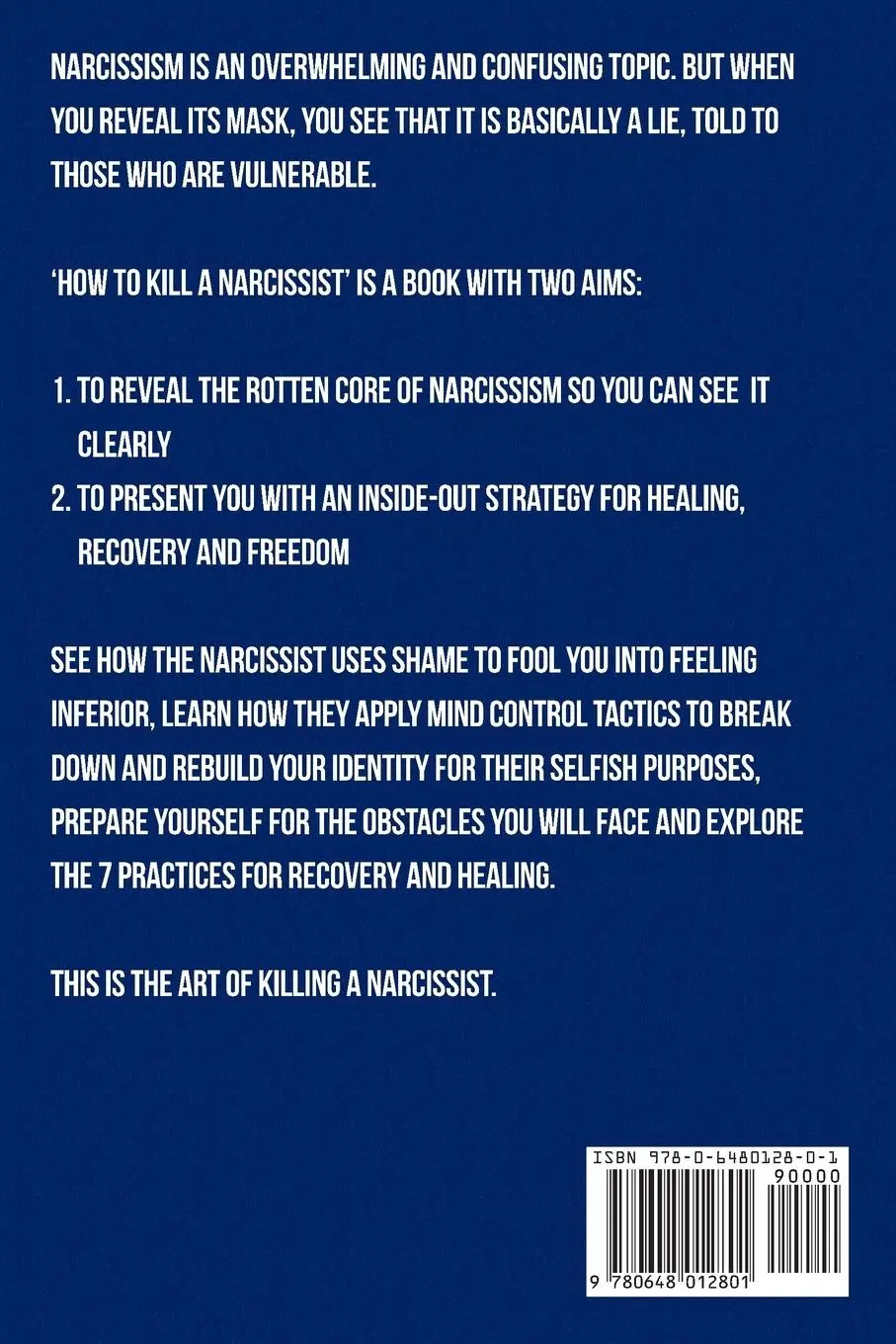 Rückseite: 9780648012801 | How To Kill A Narcissist | J. H. Simon | Taschenbuch | Englisch | 2016