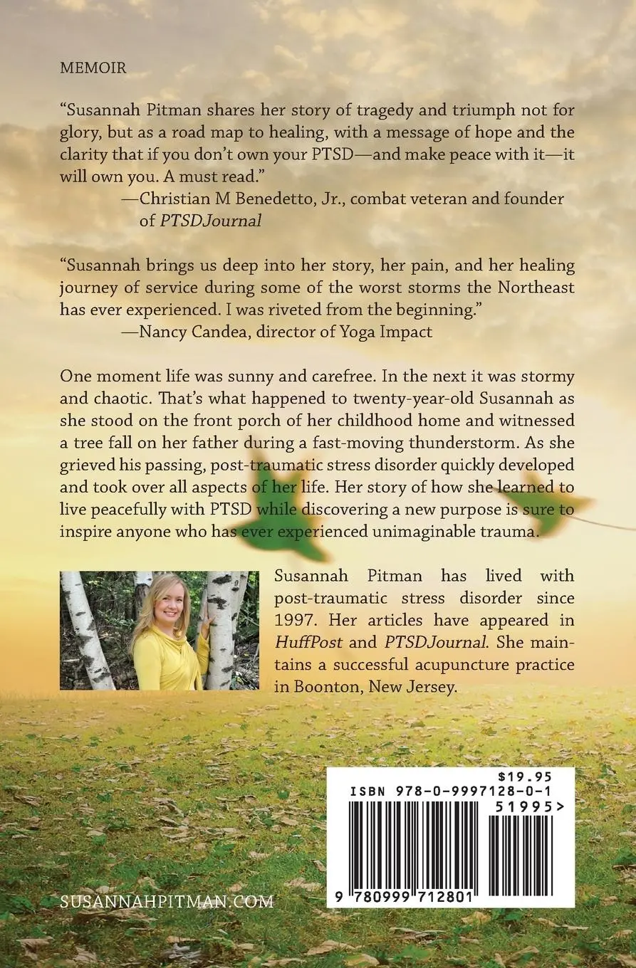 Rückseite: 9780999712801 | Peace with Trees | A Memoir | Susannah Pitman | Taschenbuch | Englisch