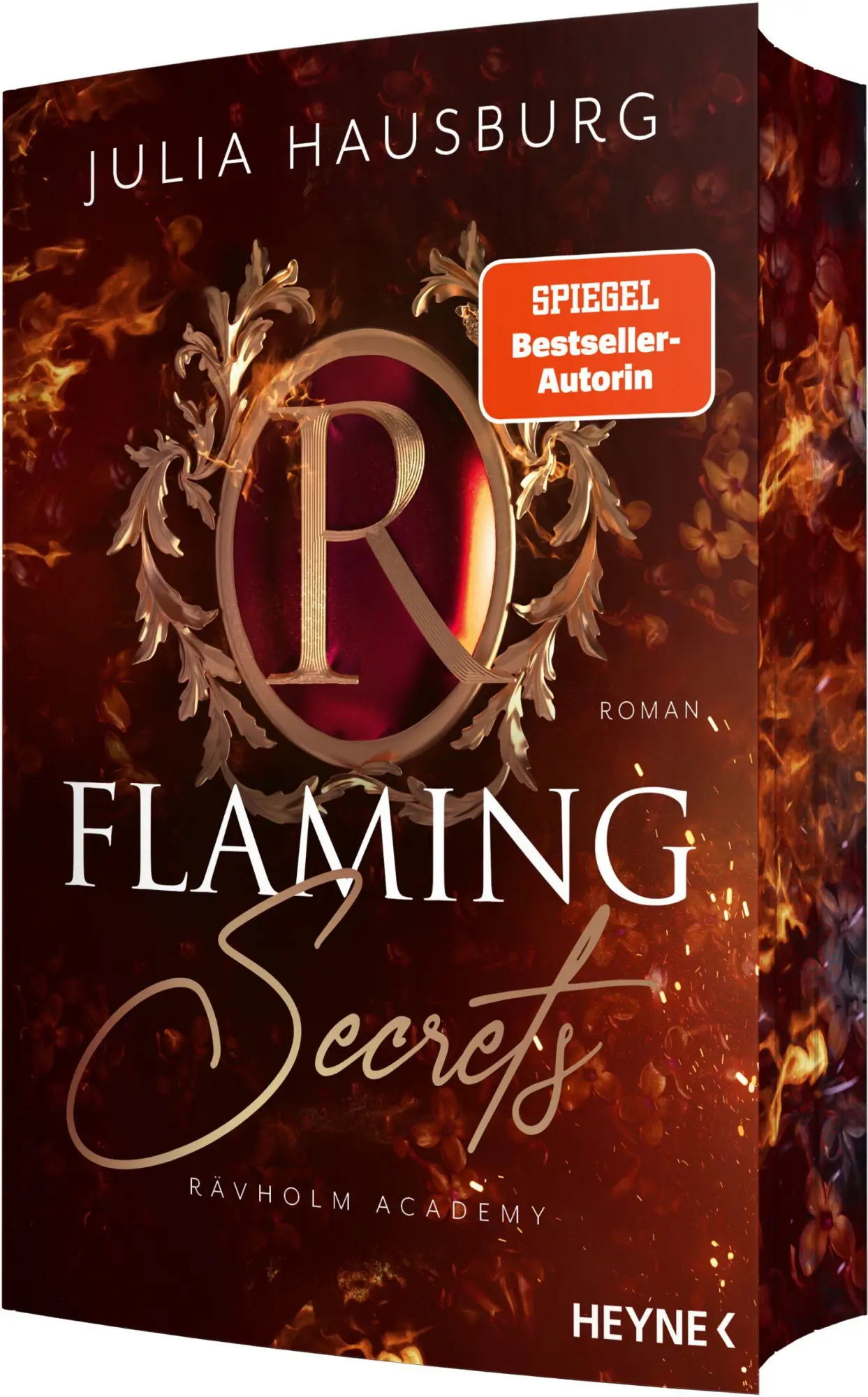 Cover: 9783453442801 | Rävholm Academy - Flaming Secrets | Julia Hausburg | Taschenbuch