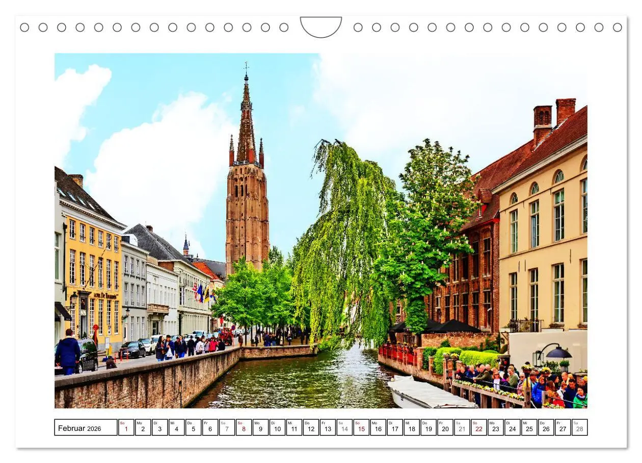 Bild: 9783457642801 | Zwei belgische Pralinen Brügge und Gent (Wandkalender 2026 DIN A4...