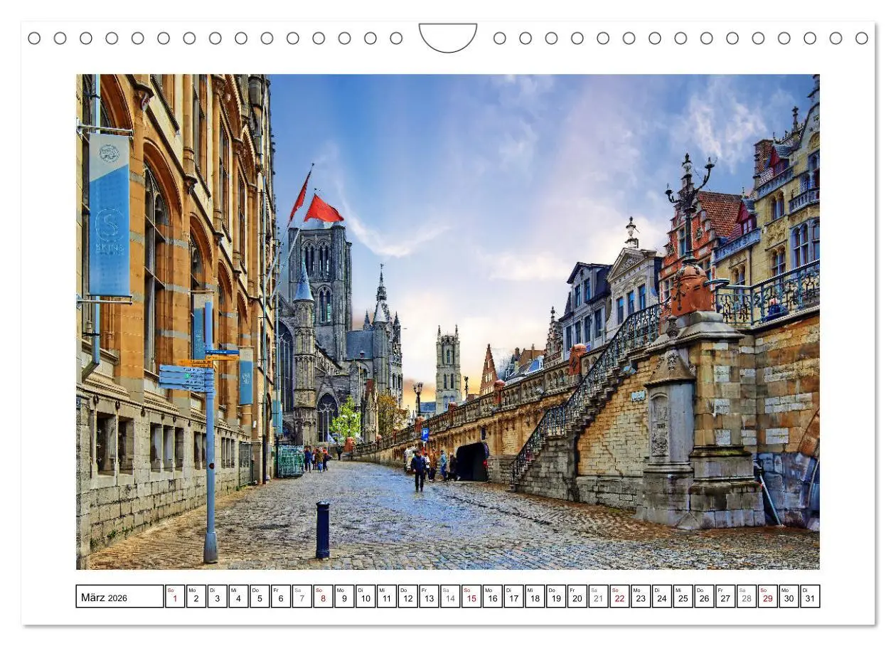 Bild: 9783457642801 | Zwei belgische Pralinen Brügge und Gent (Wandkalender 2026 DIN A4...