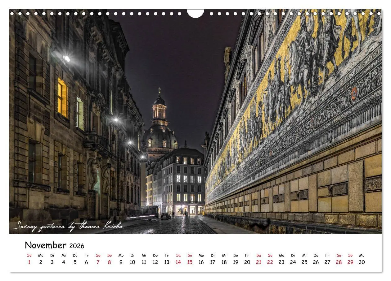 Bild: 9783457712801 | Dresden 2026 - Saxony Pictures by Thomas Kriehn (Wandkalender 2026...