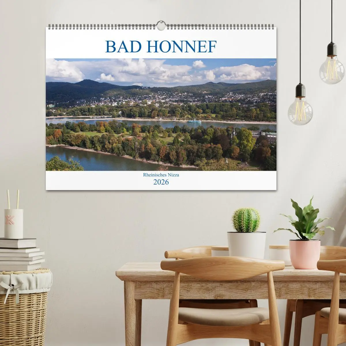 Bild: 9783457882801 | Bad Honnef - Rheinisches Nizza (Wandkalender 2026 DIN A2 quer),...