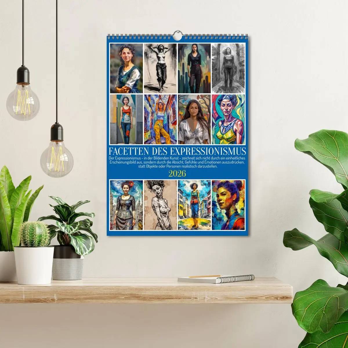 Bild: 9783516592801 | Facetten des Expressionismus (Wandkalender 2026 DIN A3 hoch),...