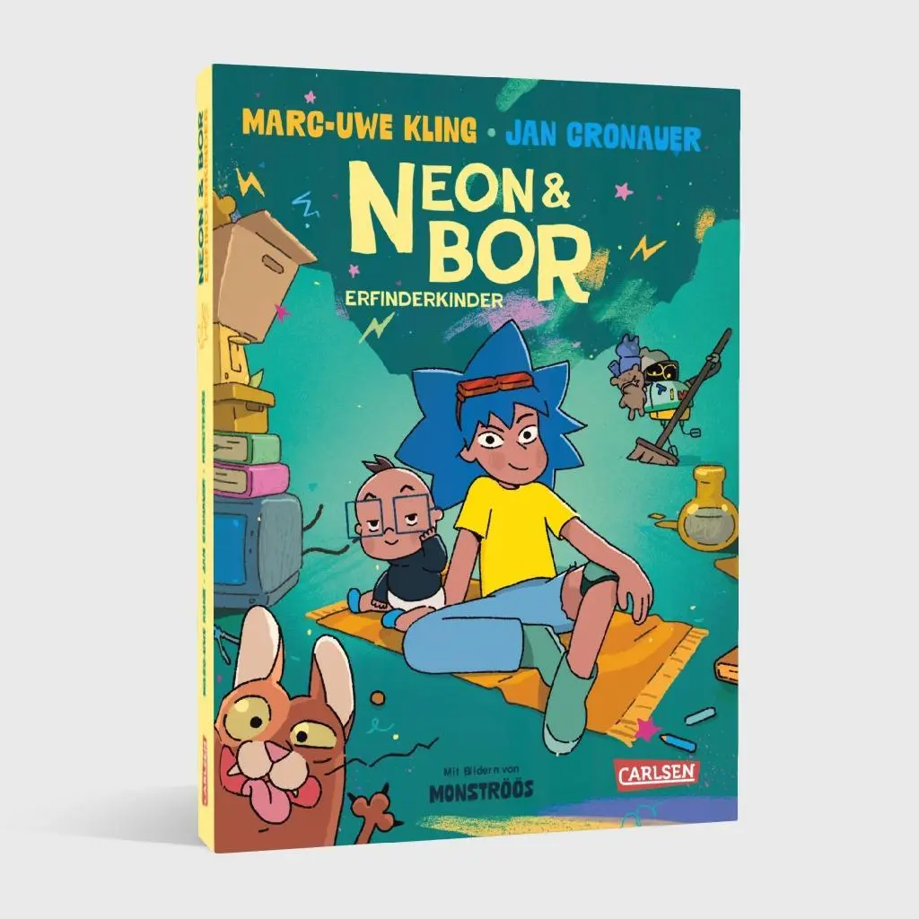 Bild: 9783551522801 | Neon und Bor | Erfinderkinder | Marc-Uwe Kling (u. a.) | Buch | 160 S.