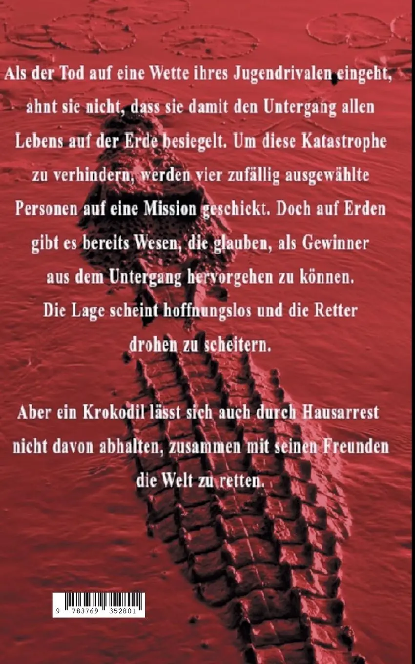 Rückseite: 9783769352801 | Gottes Krokodil 2 | Es kam, sah und hatte Hunger | Jürgen Rupprecht