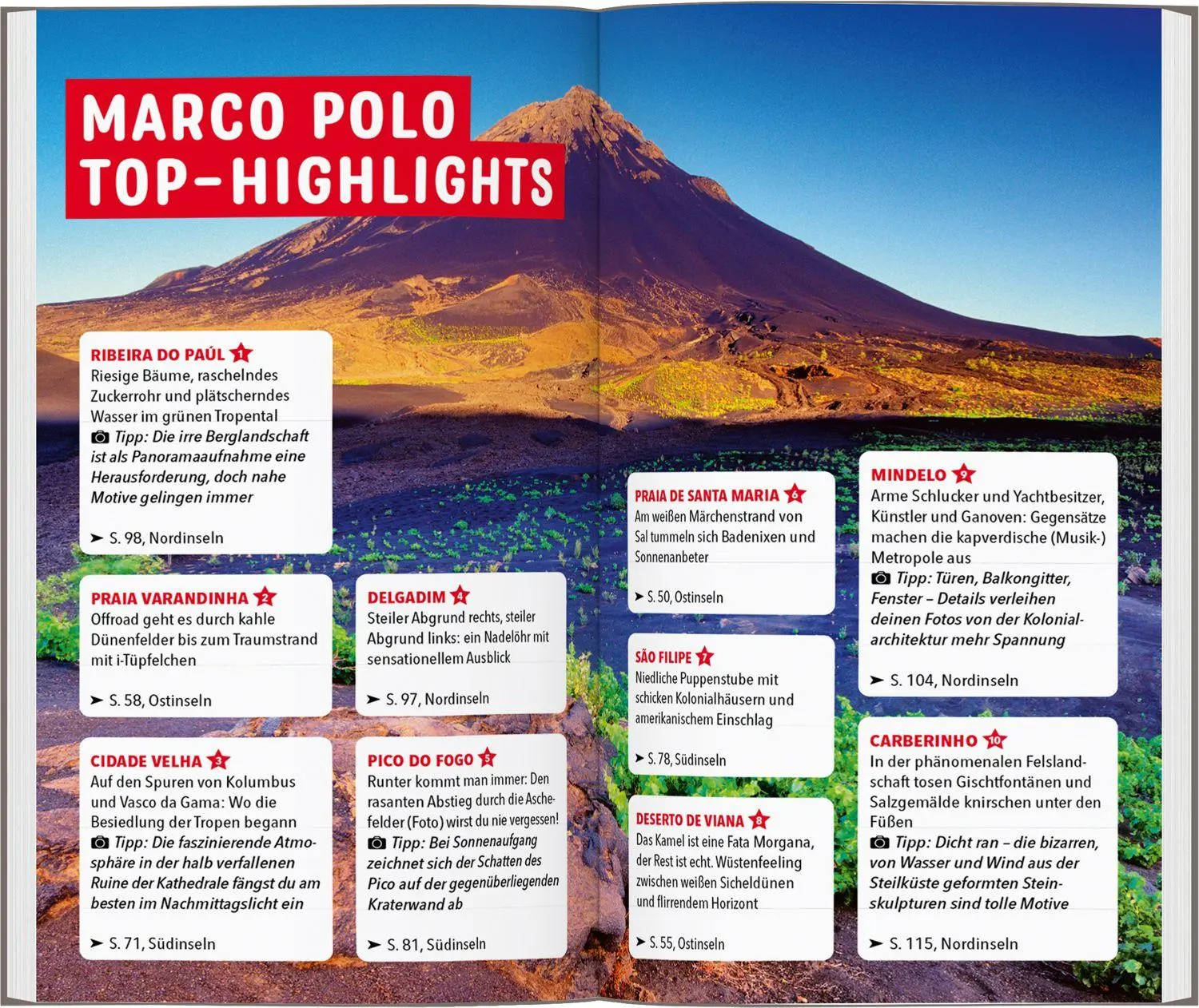 Bild: 9783829742801 | MARCO POLO Reiseführer Kapverdische Inseln | Annette Helle (u. a.)