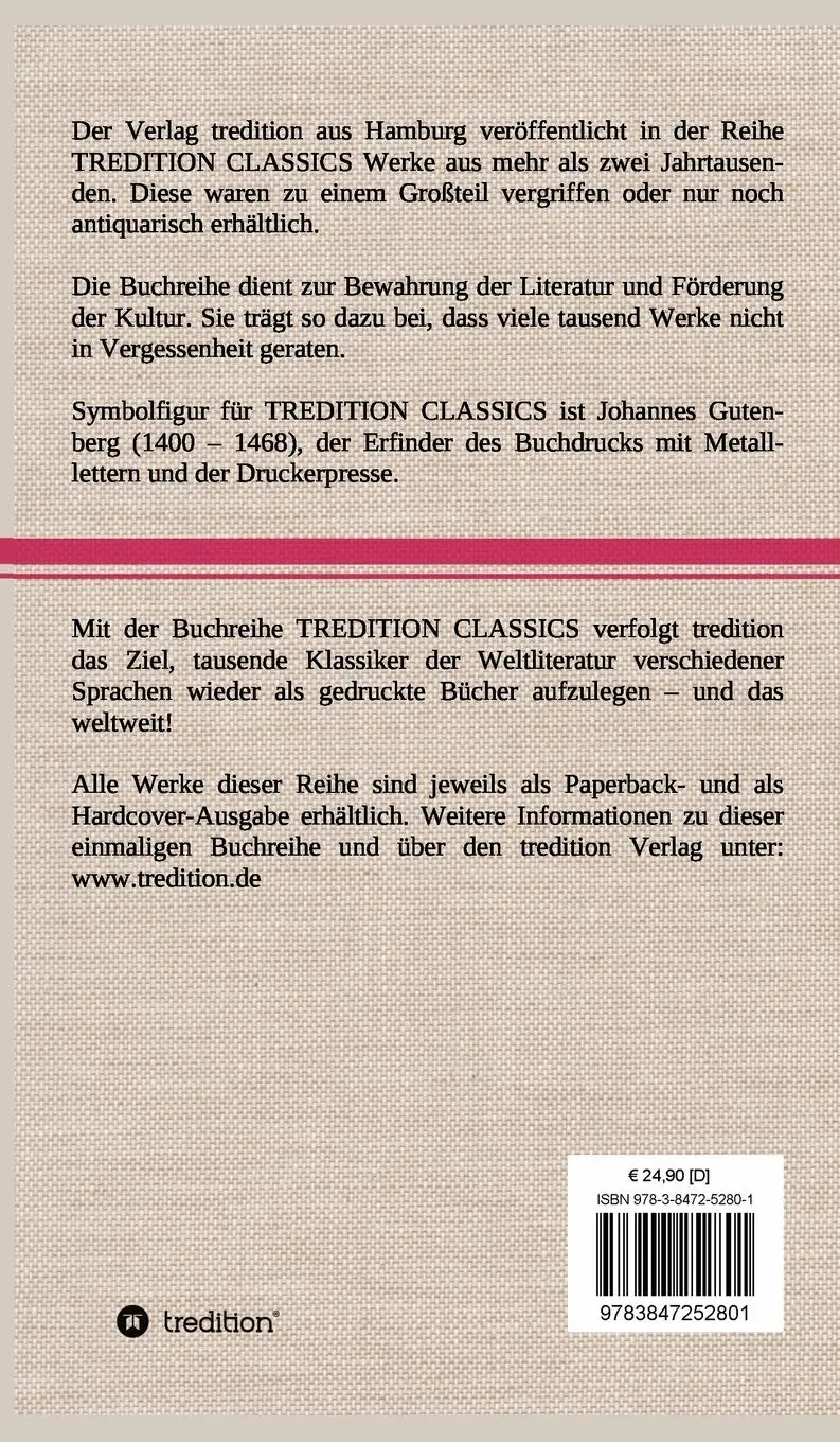 Rückseite: 9783847252801 | Der Kampf um's Recht | Rudolf Von Ihering | Buch | 88 S. | Deutsch