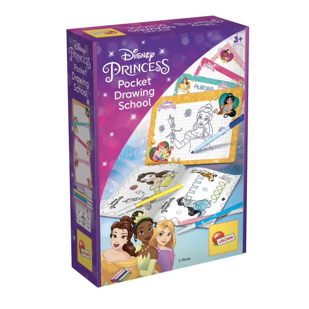 Bild: 8008324092901 | Princess Pocket Drawing School | 92901 | Deutsch | 2023 | Disney