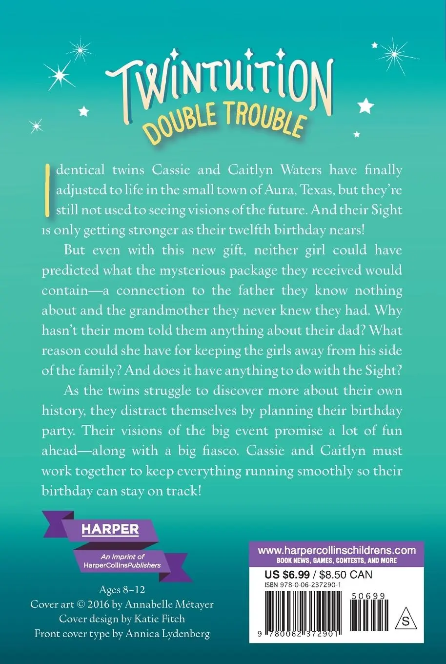 Rückseite: 9780062372901 | Twintuition | Double Trouble | Tia Mowry (u. a.) | Taschenbuch | 2023