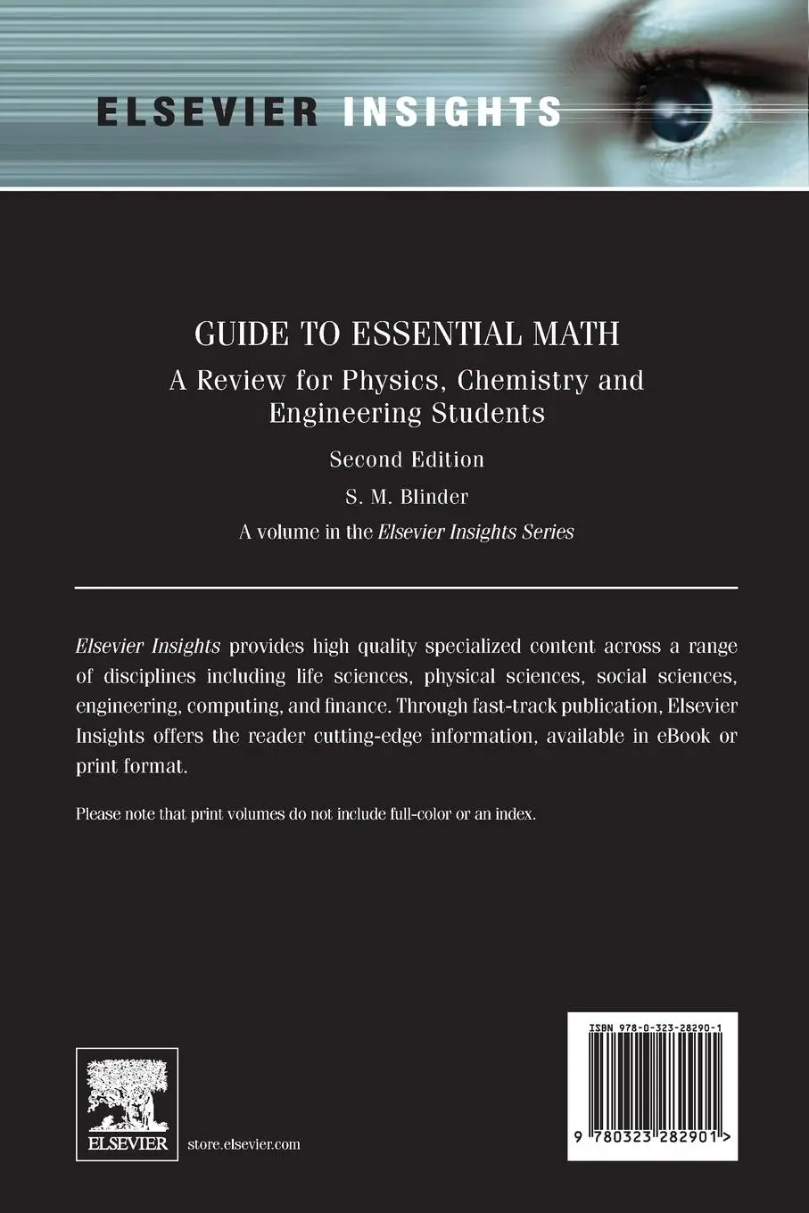 Rückseite: 9780323282901 | Guide to Essential Math | Sy M. Blinder (u. a.) | Taschenbuch | 2013