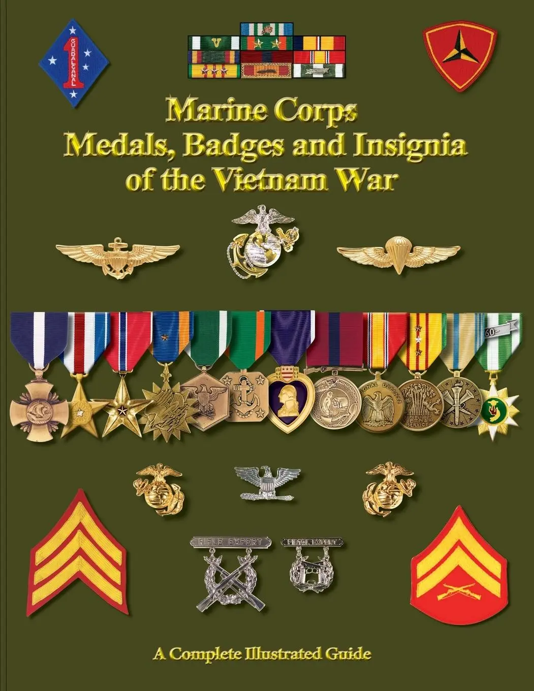 Cover: 9781884452901 | United States Marine Corps Medals, Badges and Insignia of the...