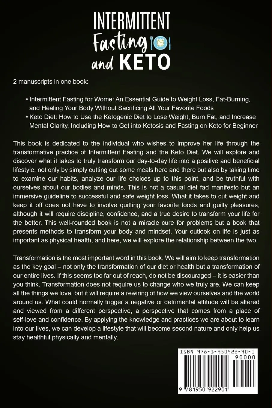 Rückseite: 9781950922901 | Intermittent Fasting and Keto | Elizabeth Moore | Taschenbuch | 2019