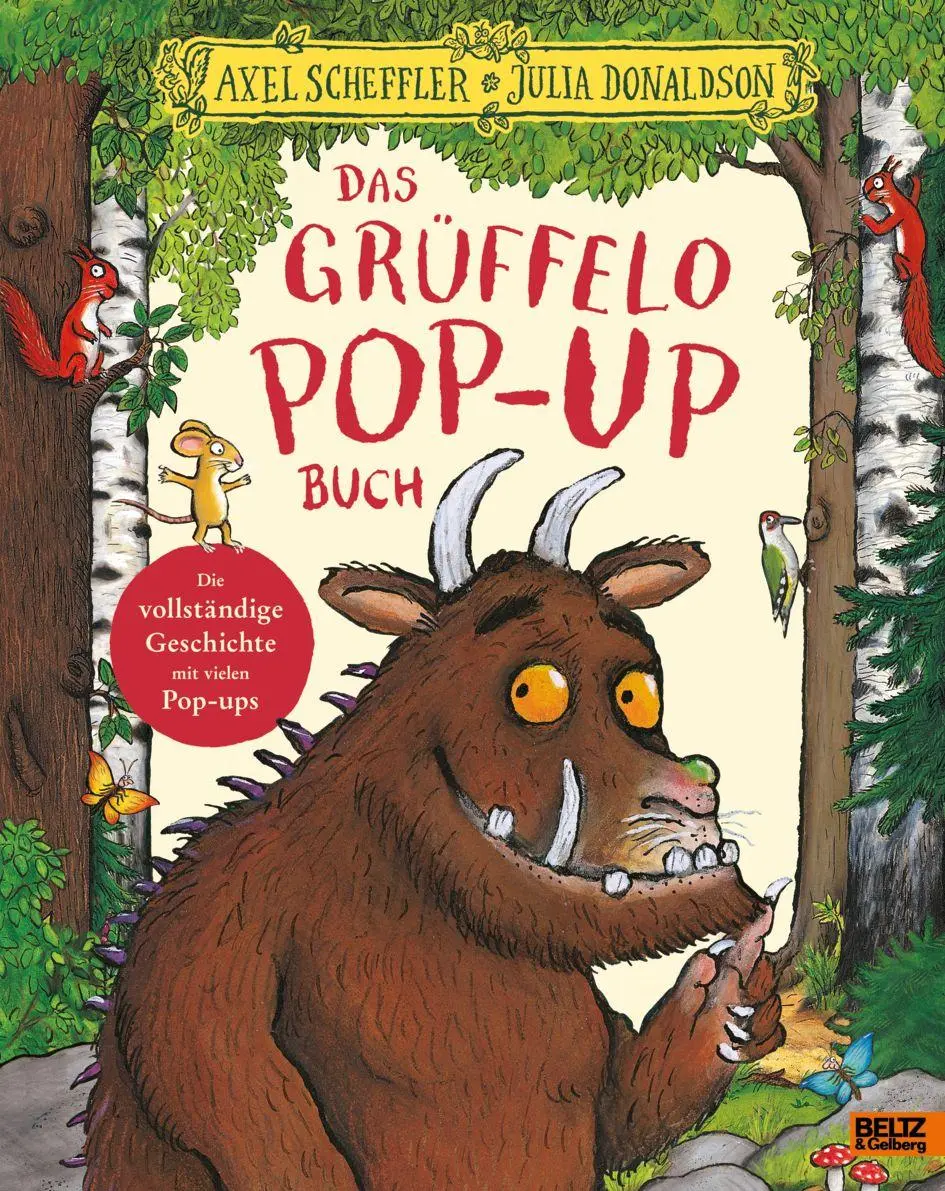 Cover: 9783407752901 | Das Grüffelo Pop-up-Buch | Axel Scheffler (u. a.) | Buch | 16 S.