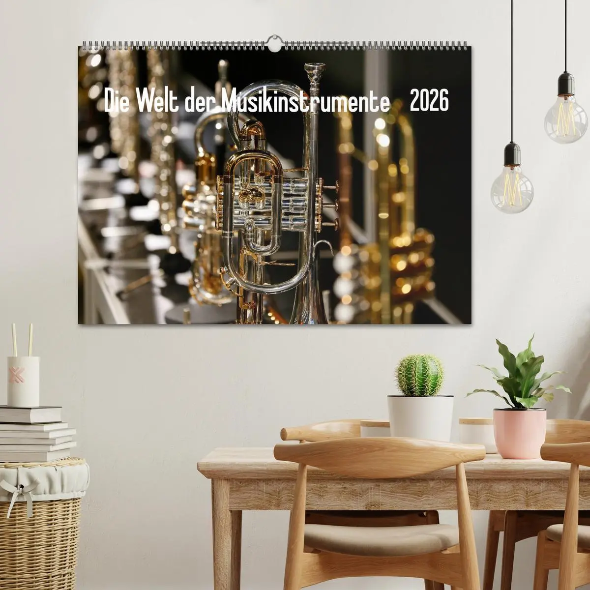 Bild: 9783516032901 | Die Welt der Musikinstrumente (Wandkalender 2026 DIN A2 quer),...