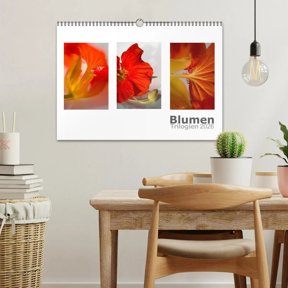 Bild: 9783516102901 | Blumen Trilogien (Wandkalender 2026 DIN A3 quer), CALVENDO...