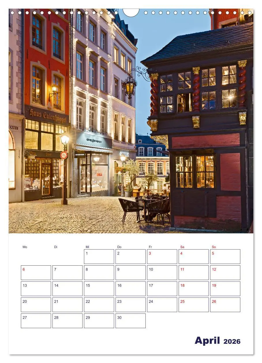 Bild: 9783516342901 | Zauberhaftes Aachen (Wandkalender 2026 DIN A3 hoch), CALVENDO...