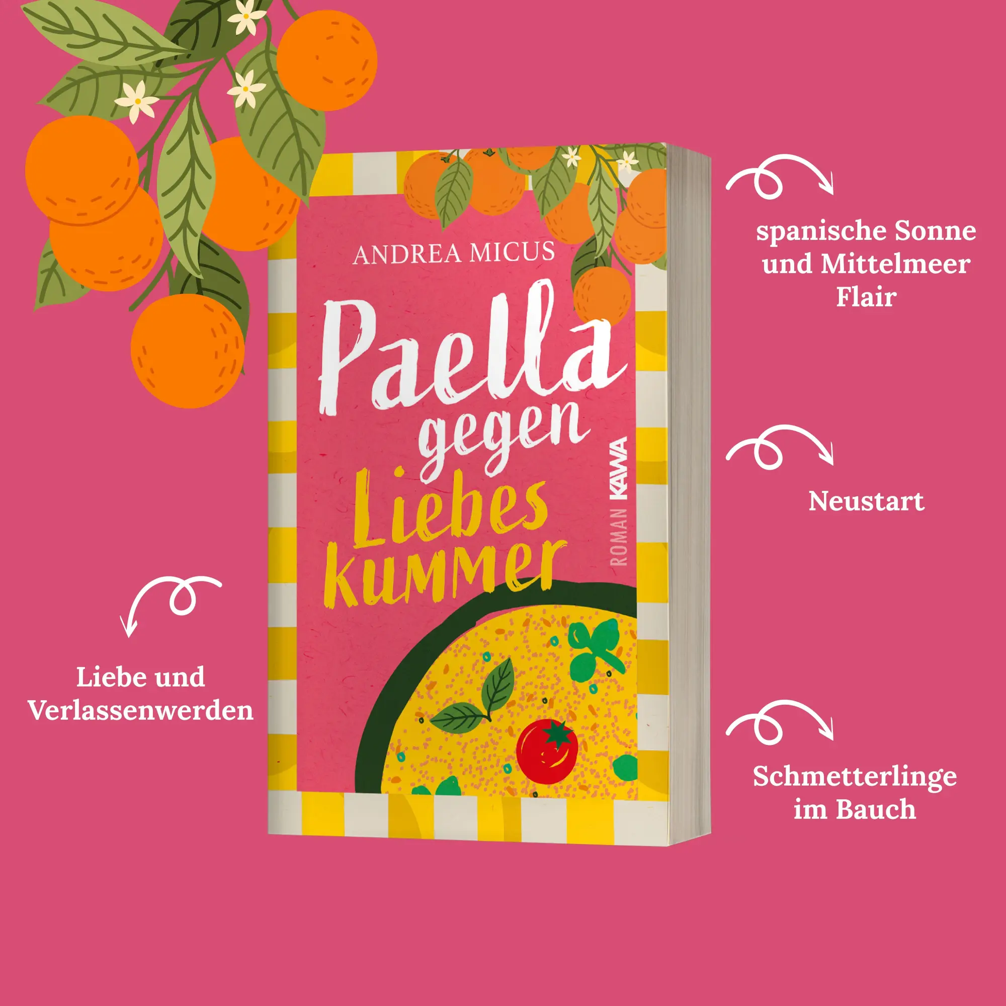 Bild: 9783986602901 | Paella gegen Liebeskummer | Eine sonnige Liebesgeschichte | Micus