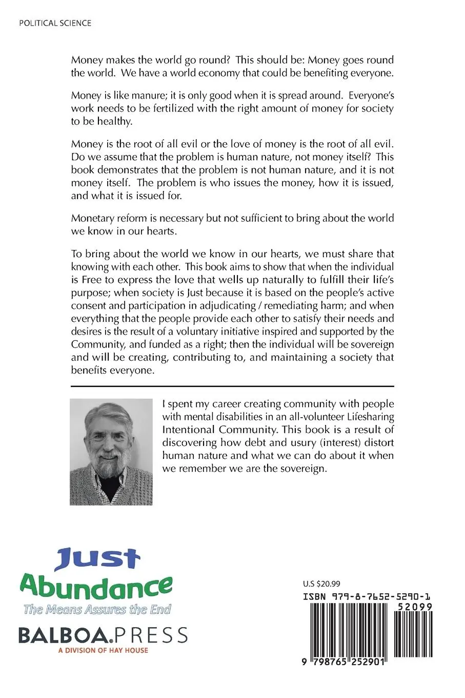 Rückseite: 9798765252901 | Freedom Justice Community | John G Root Jr | Taschenbuch | Englisch