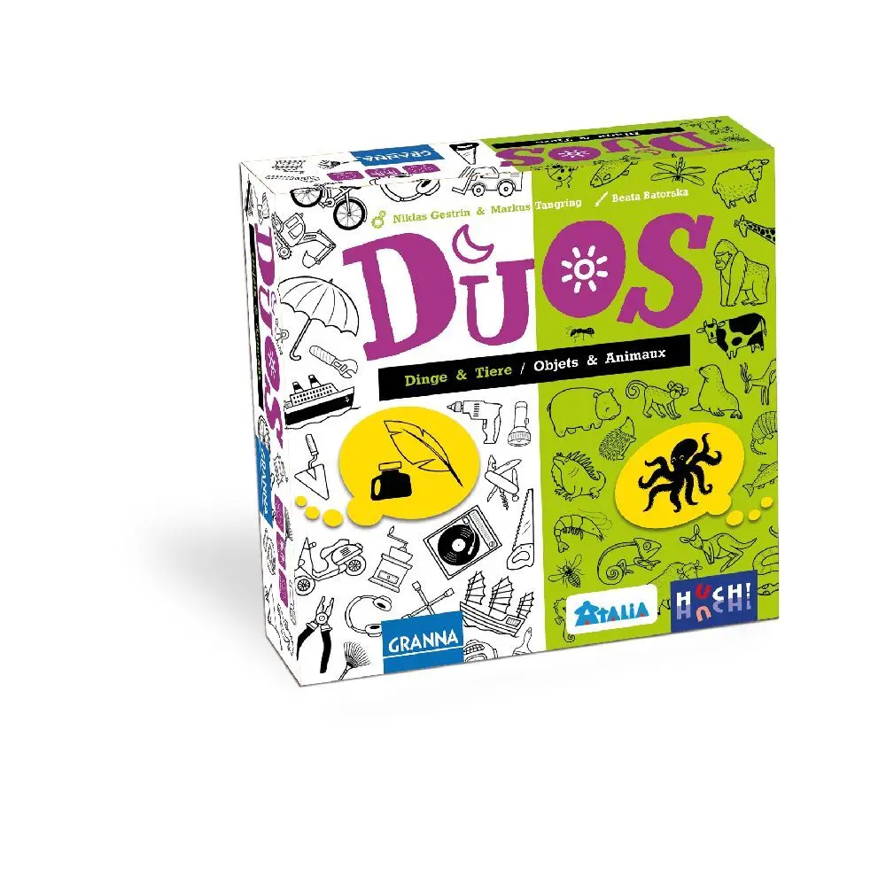 Cover: 4260071883001 | DUOS - Dinge und Tiere | Niklas Gestrin (u. a.) | Spiel | Karton