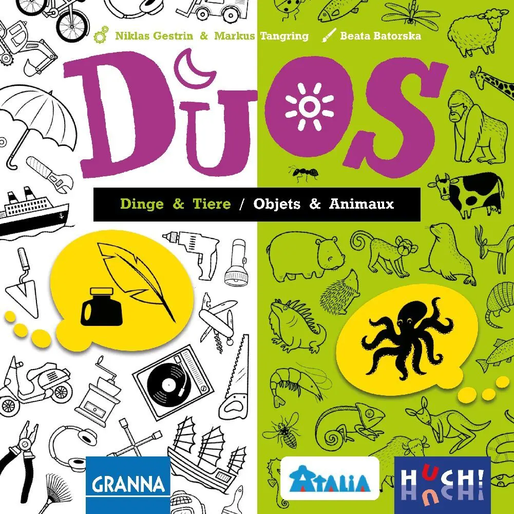 Bild: 4260071883001 | DUOS - Dinge und Tiere | Niklas Gestrin (u. a.) | Spiel | Karton