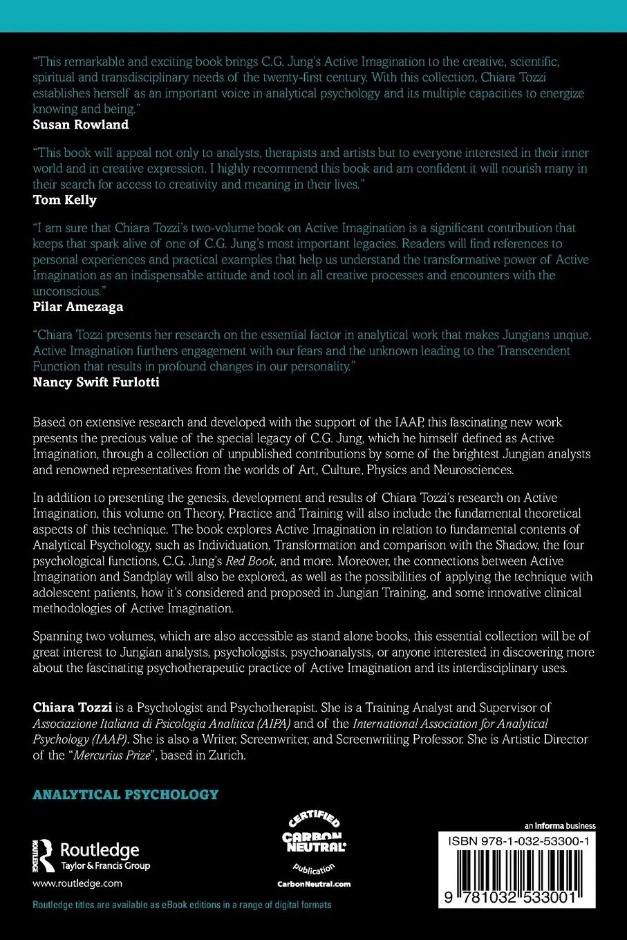 Rückseite: 9781032533001 | Active Imagination in Theory, Practice and Training | Chiara Tozzi