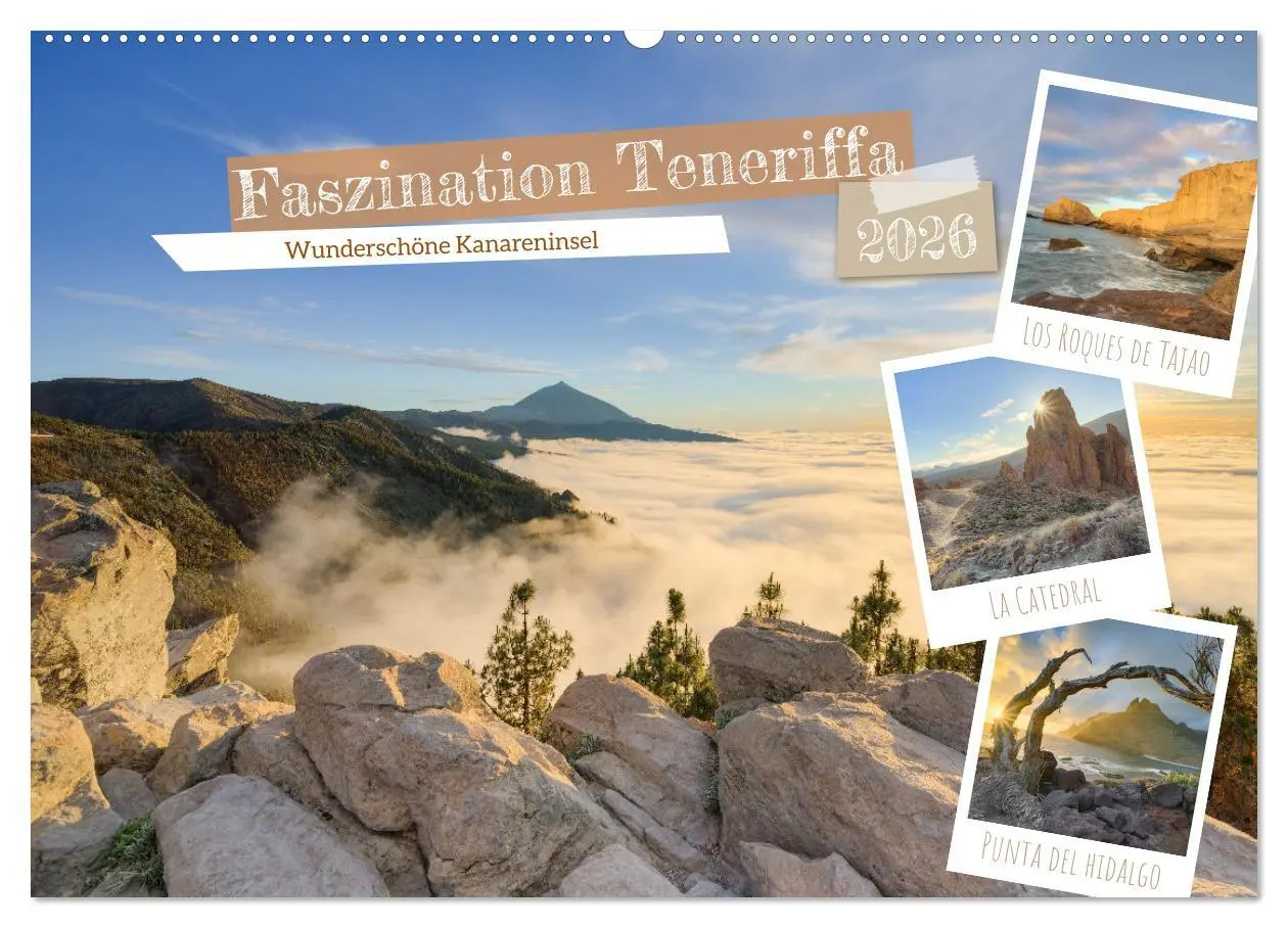 Cover: 9783457383001 | Faszination Teneriffa (Wandkalender 2026 DIN A2 quer), CALVENDO...