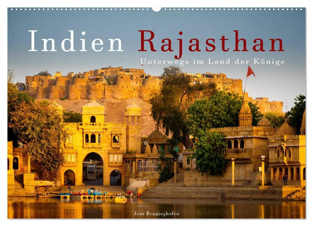 Cover: 9783457833001 | Indien Rajasthan: Unterwegs im Land der Könige (Wandkalender 2026...