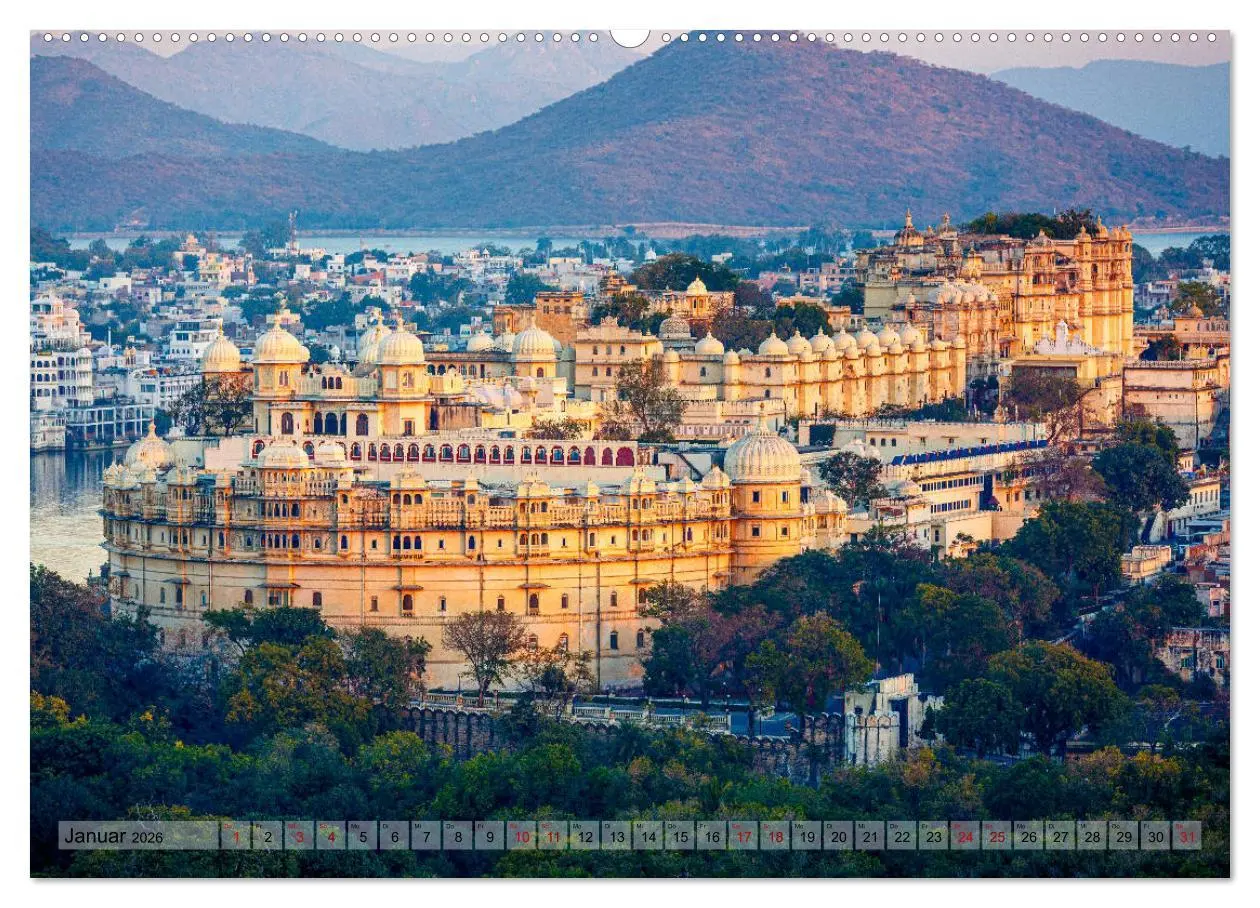 Bild: 9783457833001 | Indien Rajasthan: Unterwegs im Land der Könige (Wandkalender 2026...