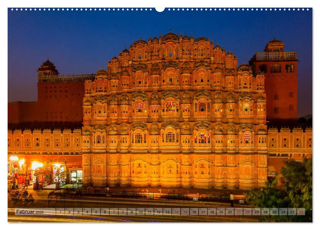 Bild: 9783457833001 | Indien Rajasthan: Unterwegs im Land der Könige (Wandkalender 2026...