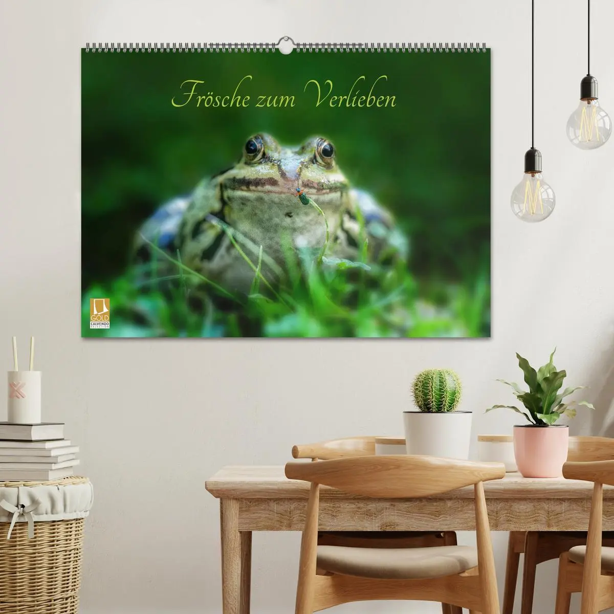 Bild: 9783457903001 | Frösche zum Verlieben (Wandkalender 2026 DIN A2 quer), CALVENDO...