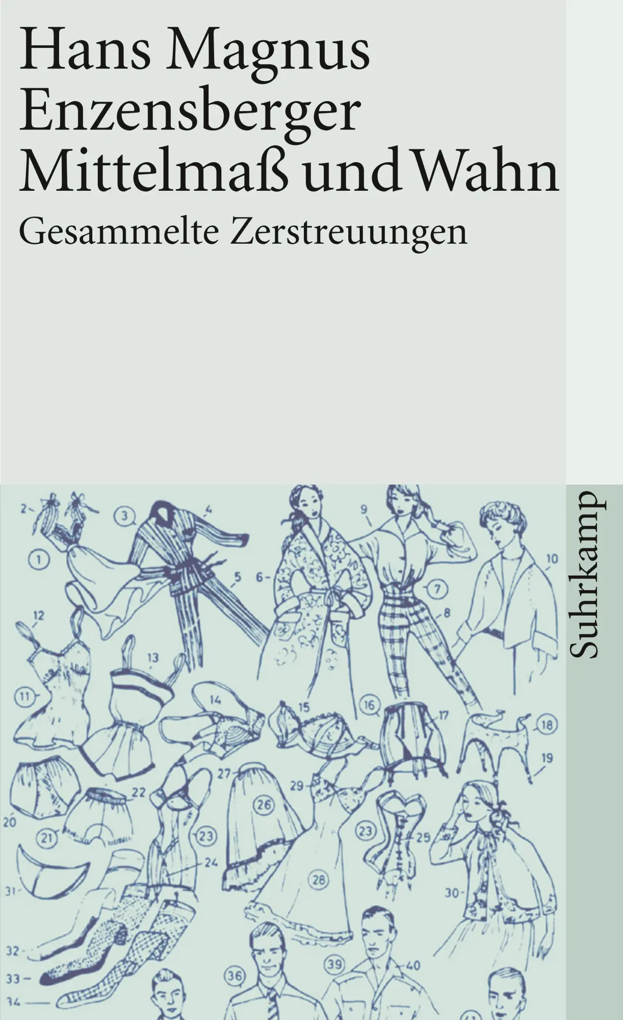 Cover: 9783518383001 | Mittelmaß und Wahn | Gesammelte Zerstreuungen | Enzensberger | Buch